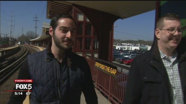 Recovering patient thanks fellow LIRR commuter who saved him