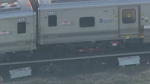 LIRR train derailed in Long Beach, says MTA