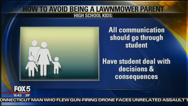 'Lawnmower' parents emerge, clearing way for kids