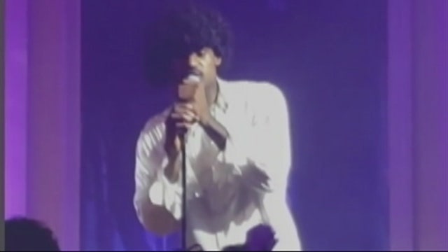 LeBron James as Prince for Halloween