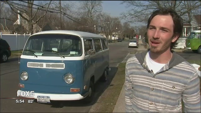 NY man finally gets vintage VW bus 8 years after seeing it