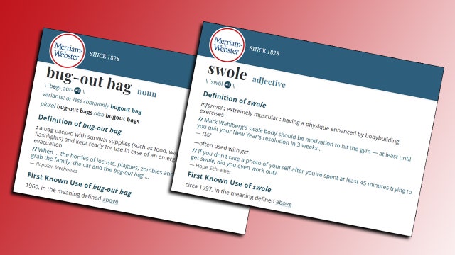 Swole, buzzy, among new words in Merriam-Webster dictionary