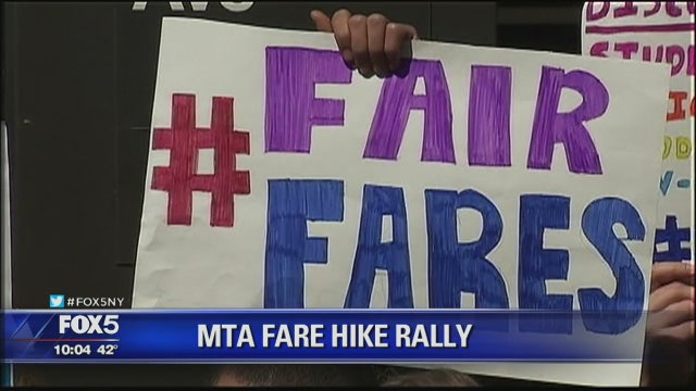 New Yorkers rally to subsidize MTA fare for low-income residents