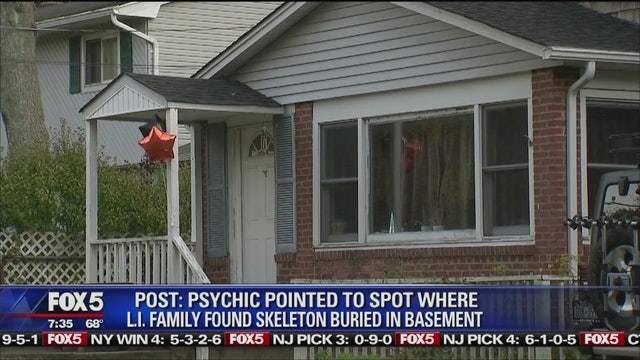 Man finds father's remains buried in basement