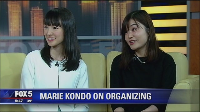 Marie Kondo shares secrets of tidying up