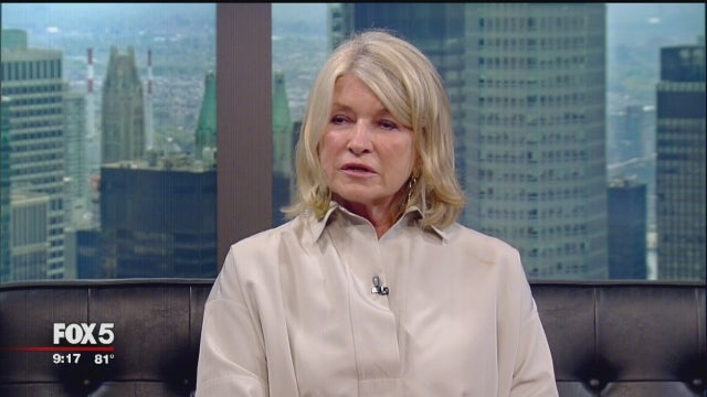 Martha Stewart says there's plenty of room at the top of 'living' industry