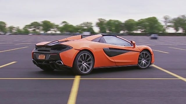 Driving the McLaren 570S Spider is a dream