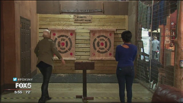 Mo & Chris: Learning to throw hatchets