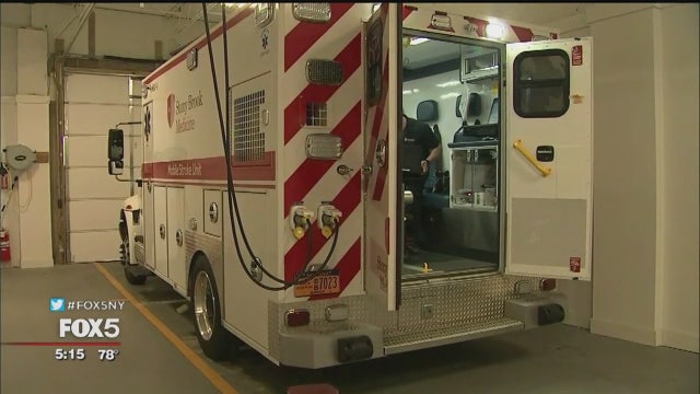 Mobile stroke unit credited with saving man's life
