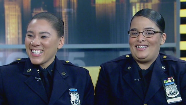 Long lost sisters are cops at same precinct