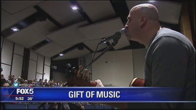 Billy Joel band member inspires students