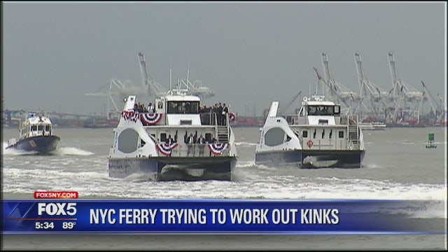 New York City scrambles to improve ferry service