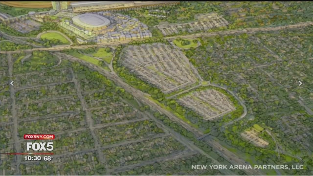 Islanders' new home in Belmont Park draws opposition