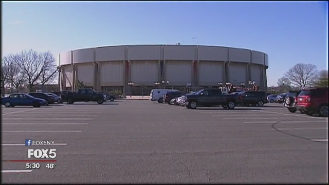 Progress of Nassau Coliseum renovations