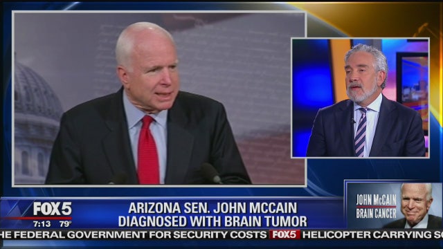 Neurosurgeon weighs in on McCain cancer diagnosis