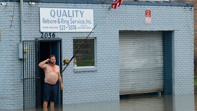 Flooding swamps New Orleans; possible hurricane coming next