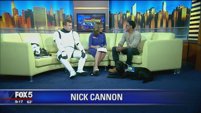 Nick Cannon is helping pair disabled people with dogs
