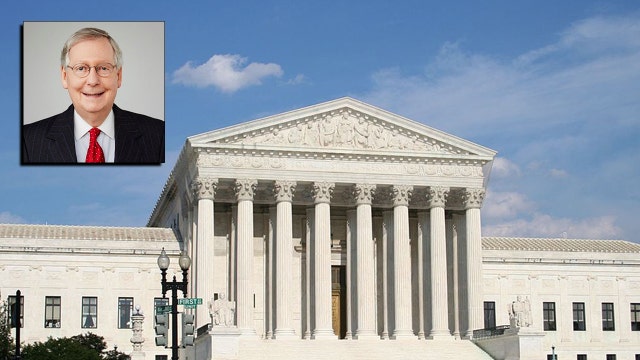 McConnell vows to fill any Supreme Court vacancy in 2020 despite election