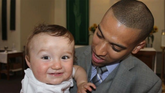 Cop who saved newborn becomes child's godfather