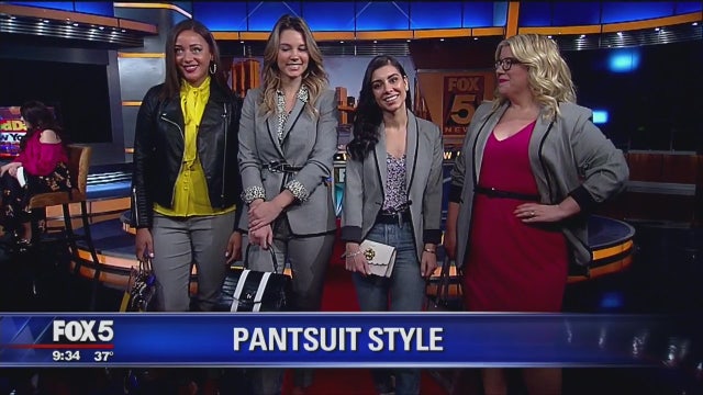 How to wear one pantsuit in four different ways