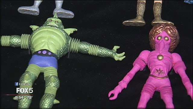 Outer Space Men toy collection worth millions
