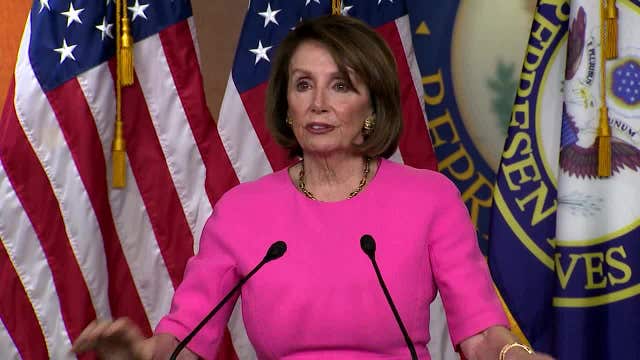 Pelosi suggests 'intervention' for Trump