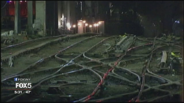Amtrak's Penn Station track work continues