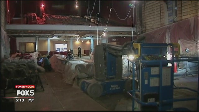 Old movie theater being restored as performance center
