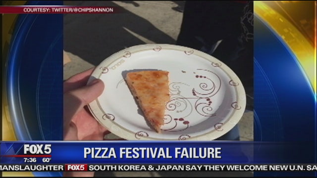 Pizza festival investigated