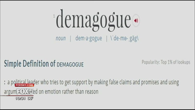 Vocabulary lessons from the campaign trail