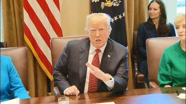 President Trump talks wildfires: 'California get your act together'