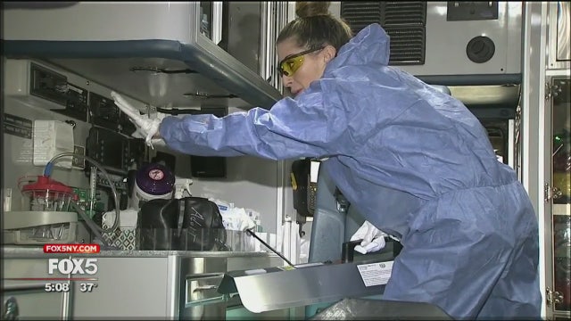 Flu outbreak keeps NJ disinfecting company busy