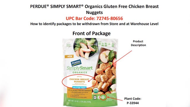 Chicken nuggets recalled after consumers find wood in them