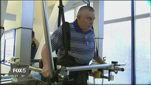 Walking again with help from a rehab 'robot'