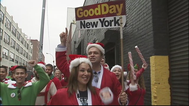 Ro and Greg do Santa-Con 2015