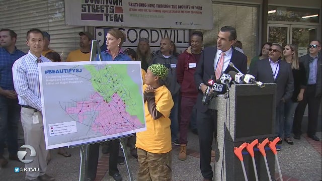 San Jose homeless residents offered $15 per hour to pick up trash