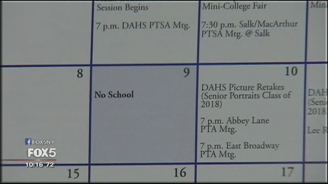 LI schools backtrack on calendar omitting names of holidays