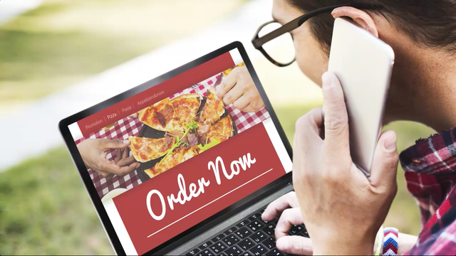 Americans dependent on delivery food
