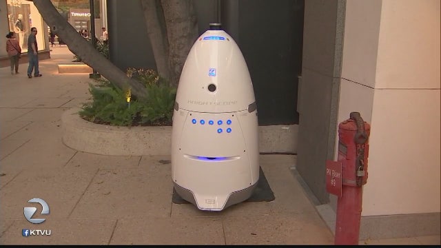 Shopping center docks security robots after child injured in accident