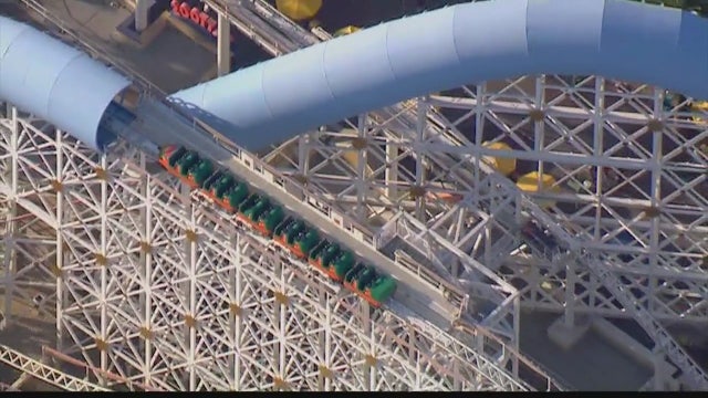 Disney's California Adventure rollercoaster stopped mid-ride because of selfie stick