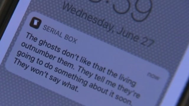 Serialized fiction pushed to your iPhone