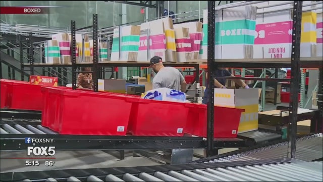 Shopping in bulk through Boxed