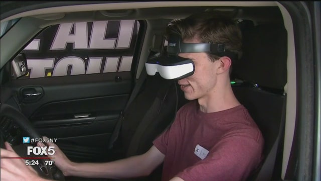 Simulator allows students to see the possible consequences of drugged driving
