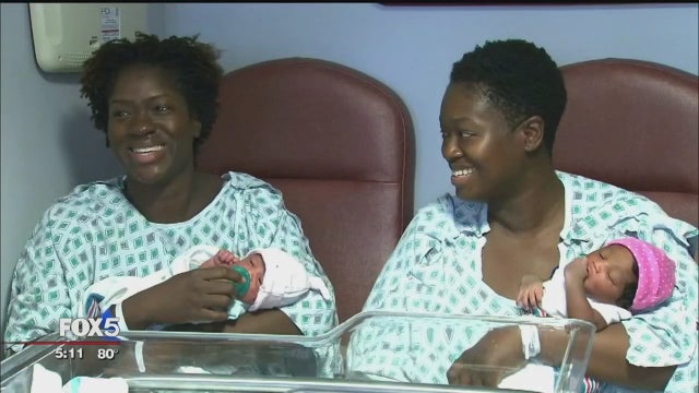 Queens sisters give birth on the same day