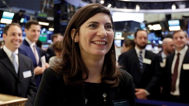 Woman to lead NYSE for first time