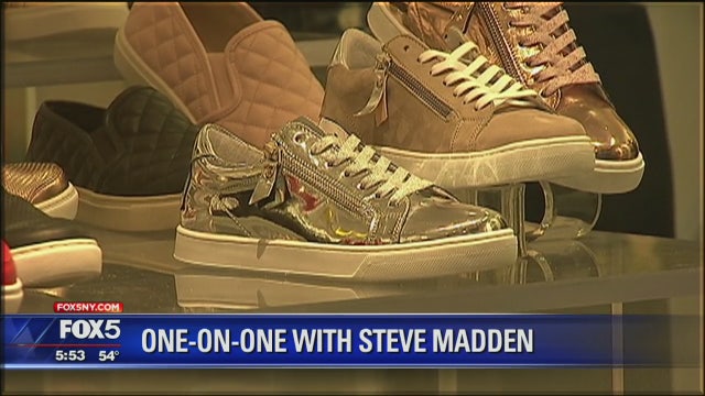 Steve Madden at work in Queens