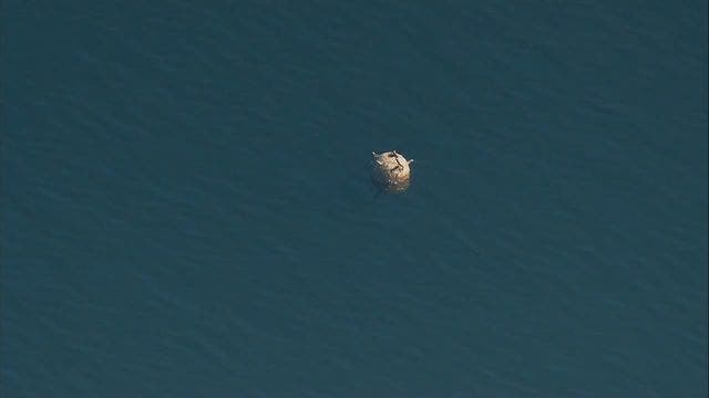 Shelter-in-place advised near mine floating off Washington