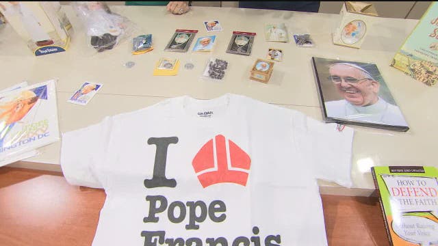 What's hot in Pope Francis memorabilia?