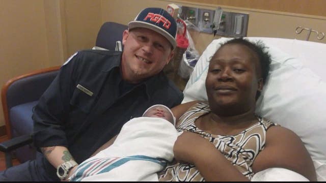 Born in ambulance 42 years ago, firefighter-paramedic delivers baby in ambulance on his birthday