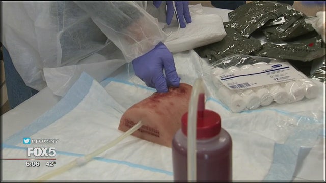 School staff learn to 'Stop the Bleed' in case of tragedy